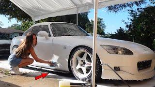 wash my car with me *satisfying*