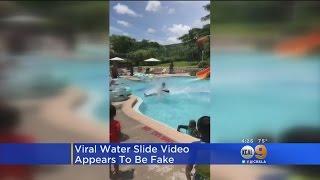 Real Or Fake? Water Slide Video Has Viewers Perplexed