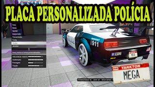 ️BRAND NEW️Mude sua Placa de Veículo de Polícia sem Ir à Los Santos Customs PS4XBOX GTA V ONLINE
