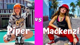 Piper Rockelle Vs Mckenzi Brooke TikTok Dances Compilation