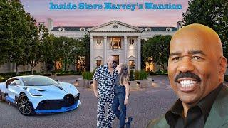 Exploring Steve Harveys Mansion Wife 7 Children Net Worth Car Collection...Exclusive