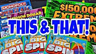 TAKING A CHANCE ON $105 IN LOTTERY SCRATCH OFF TICKETS #scratchers #scratchofftickets