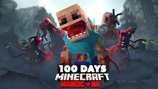 I Spent 100 Days in an Evolved Parasite Outbreak in Hardcore Minecraft... Heres What Happened