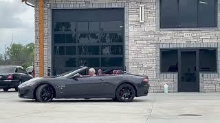 2015 Maserati GranTurismo Convertible Sport Drive By