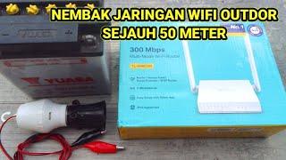 Cara nembak WiFi pake router TP-LINK TL-WR820N