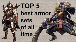 TOP 5 armors in Monster Hunter