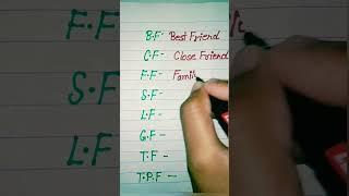 Best Friend Full Form ‍‍...#shorts #bf#youtubeshorts #gf #viral #love #bestfriend