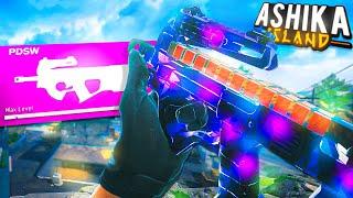 the FASTEST P90 CLASS SETUP to USE on Ashika Island Warzone