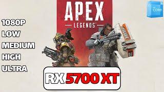 Apex Legends RX 5700 XT  i3 12100f  1080p