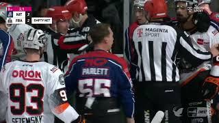 Ryan Olsen VS Blake Parlett  HOCKEY FIGHT  DEL 2223