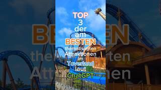 TOP 3 der am BESTEN thematisierten Attraktionen im Toverland laut ChatGPT  #freizeitpark #top3 #ai
