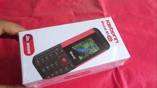 Jio phone karbonn k1 4g unboxing.