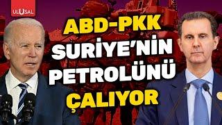 ABD askerleri koruyor PKK Suriye petrolünü çalıyor  ULUSAL HABER