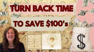 TURN BACK TIME TO SAVE $100s OLD FASHIONED FRUGAL LIVING #frugalliving ONE PAN HAM PASTA MEAL