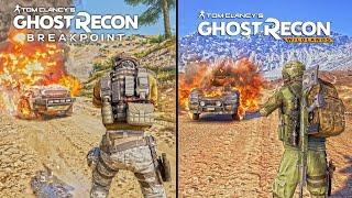 Ghost Recon Wildlands VS Breakpoint 4K UHD 60FPS  Comparison in 2023