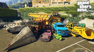 مکان مخفی ماشین های کمیاب در جی تی ای وی  GTA 5