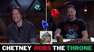 Chetney ROBS the THRONE ROOM  Travis the GOAT  Critical Role Campaign 3 Episode 53