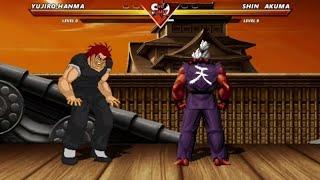 YUJIRO HANMA vs SHIN AKUMA - VERY INCREDIBLY EXCITING FIGHT 