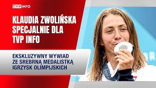 Klaudia Zwolińska Srebrny medal oddam na cele charytatywne  IGRZYSKA OLIMPIJSKIE 2024