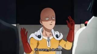 Saitama vs Fubuki Full Fight   One Punch Man Season 2