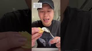 Asian Tries Caviar For The First Time