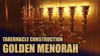 Golden Menorah 3D Animation