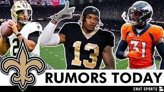 New Orleans Saints Trade Rumors On JaMarr Chase Justin Simmons + Trade BACK In The 2024 NFL Draft?