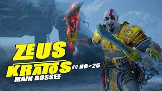 Zeus Kratos  Main Bosses  NG+25  God Of War Ragnarok