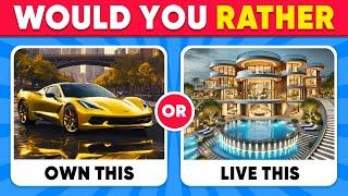 Would You Rather...?  Luxury Edition  Daily Quiz