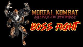 Kintaro Vs All Bosses Difficulty Hard - Mortal Kombat Shaolin Monks Boss Fights