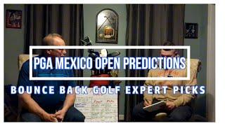 MEXICO OPEN ExPERT PICKS