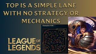 Top lane Strategy and mechanics to overcome