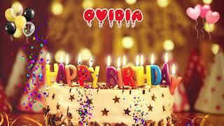 OVIDIA Happy Birthday Song – Happy Birthday to You