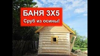 Недорогая БАНЯ. Осина для сруба & Камское Устье