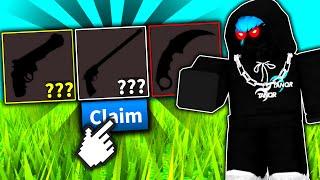 I spent Robux to unbox the RAREST weapons in Roblox..