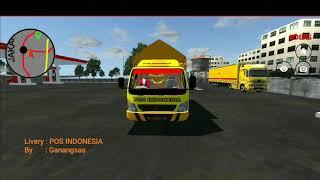 IDBS Indonesia Truck Simulator Livery Pos Indonesia