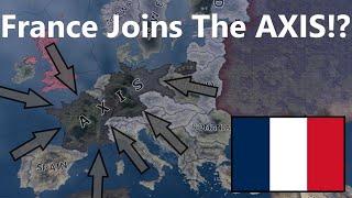 What If France Joined the Axis? Hoi4 Timelapse