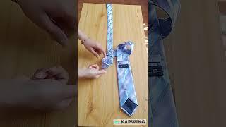 How to Tie a Tie in 10 Seconds Full Windsor Knot
