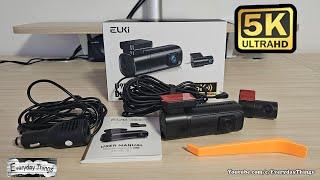 EUKI D900 Dual-Channel Dashcam 5K4K 60fps Unboxing and Review A Comprehensive Look