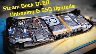 Unboxing & Upgrading The SSD Of The Steam Deck OLED