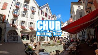 Chur Switzerland  Walking Tour in 4K
