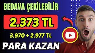 FIRSAT  ACELE ET PARA KAZAN    Çekilebilir Para Kazan  Yatırımsız İnternetten Para Kazanma 2024