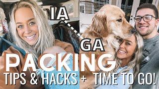 MY TOP PACKING TIPS & HACKS FOR MOVING  SEEING OUR PLACE FOR THE FIRST TIME  Holley Gabrielle