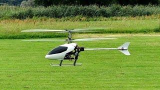 RC - 500er  Collective Pitch Coaxial Helicopter   Demo Flight *HD*