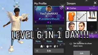 Level 6 in 1 day in Avakin Life no buying or gifting no hacks no mods