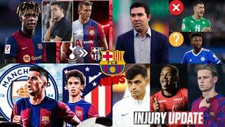 Xavi Transfer TARGETS New Pivot SEARCH Cancelo & Felix Fee NEGOTIATIONS️ Key Injury UPDATES