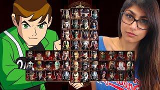 Mortal Kombat 9 - BEN 10  & MIA  - Expert Tag Ladder - Gameplay @1080p - 60ᶠᵖˢ 
