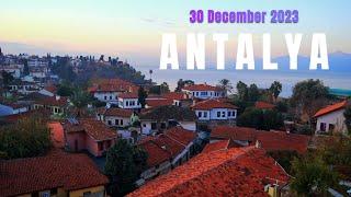 Antalya Sabahı 30 Aralık 2023 #antalya #türkiye #konyaaltı #muratpaşa #morning #citytour #oldcity