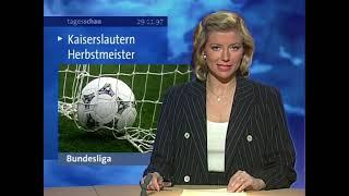 1997-98 Klautern-Hamburg Tagesschau  29.11.97