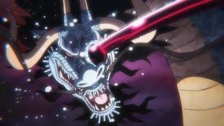 Luffy Knocks out Kaido by Gomu Gomu no Kong Gatling  One Piece 1018